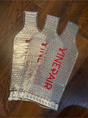 Wine Skin WineSkin Vine Pair 3 Bags New Stock Purchased At Winery
